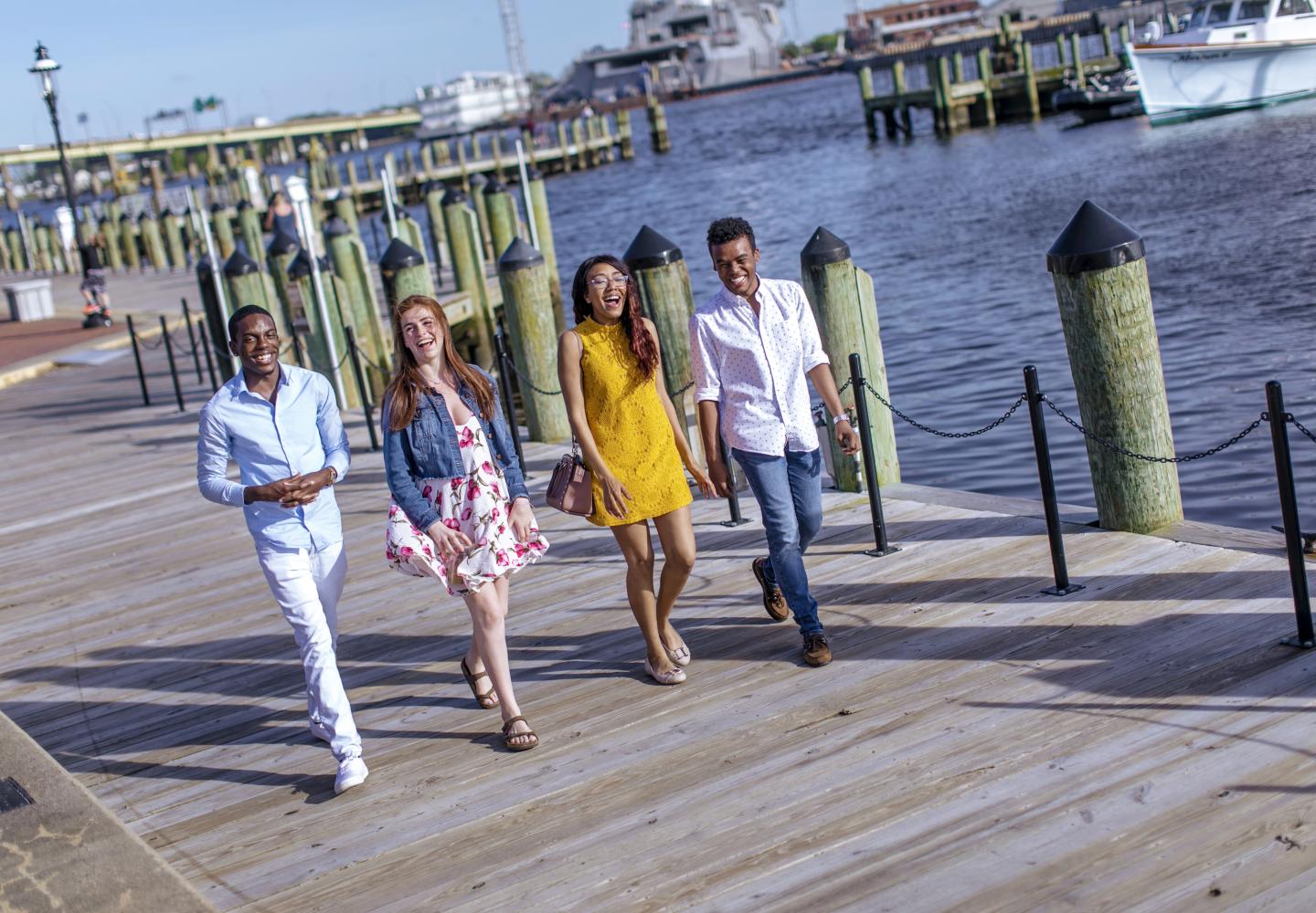 Students at Waterside