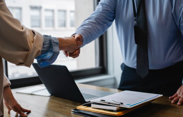 business handshake